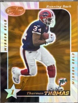 Thurman Thomas [1 Star Mirror Gold] #53