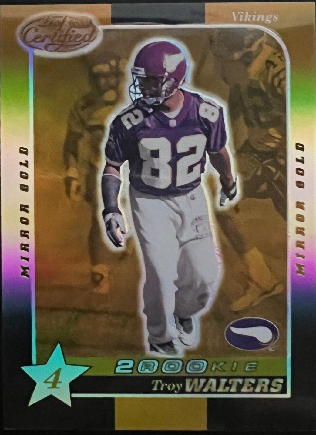 Troy Walters [4 Star Mirror Gold] #205