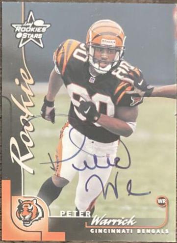 Peter Warrick [Autograph] #109