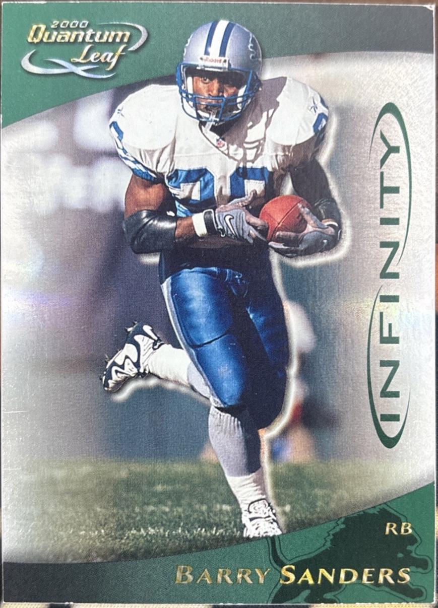 Barry Sanders [Infinity Green] #100