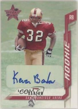 Kevan Barlow [Autograph] #223