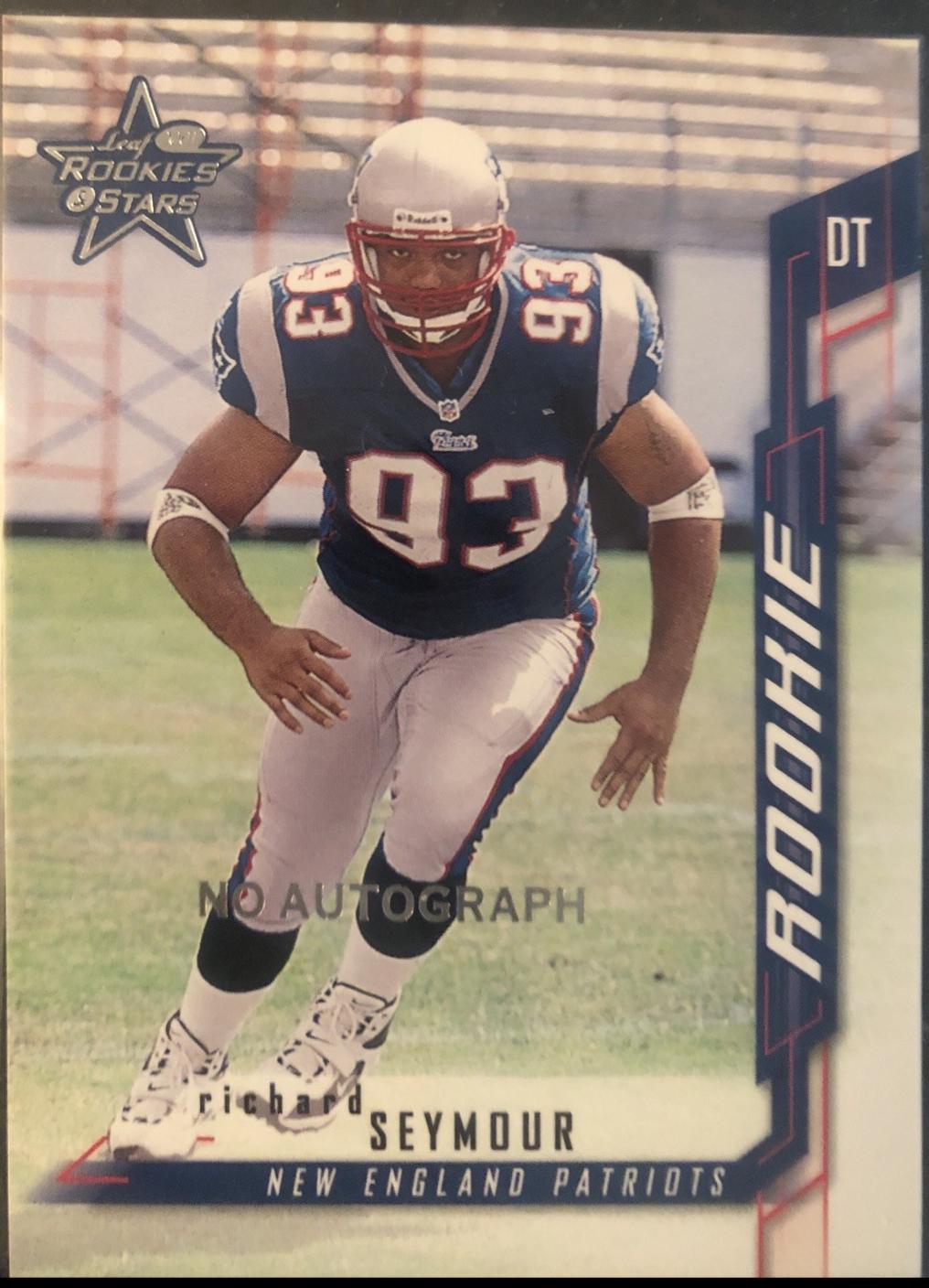 Richard Seymour [Autograph] #275