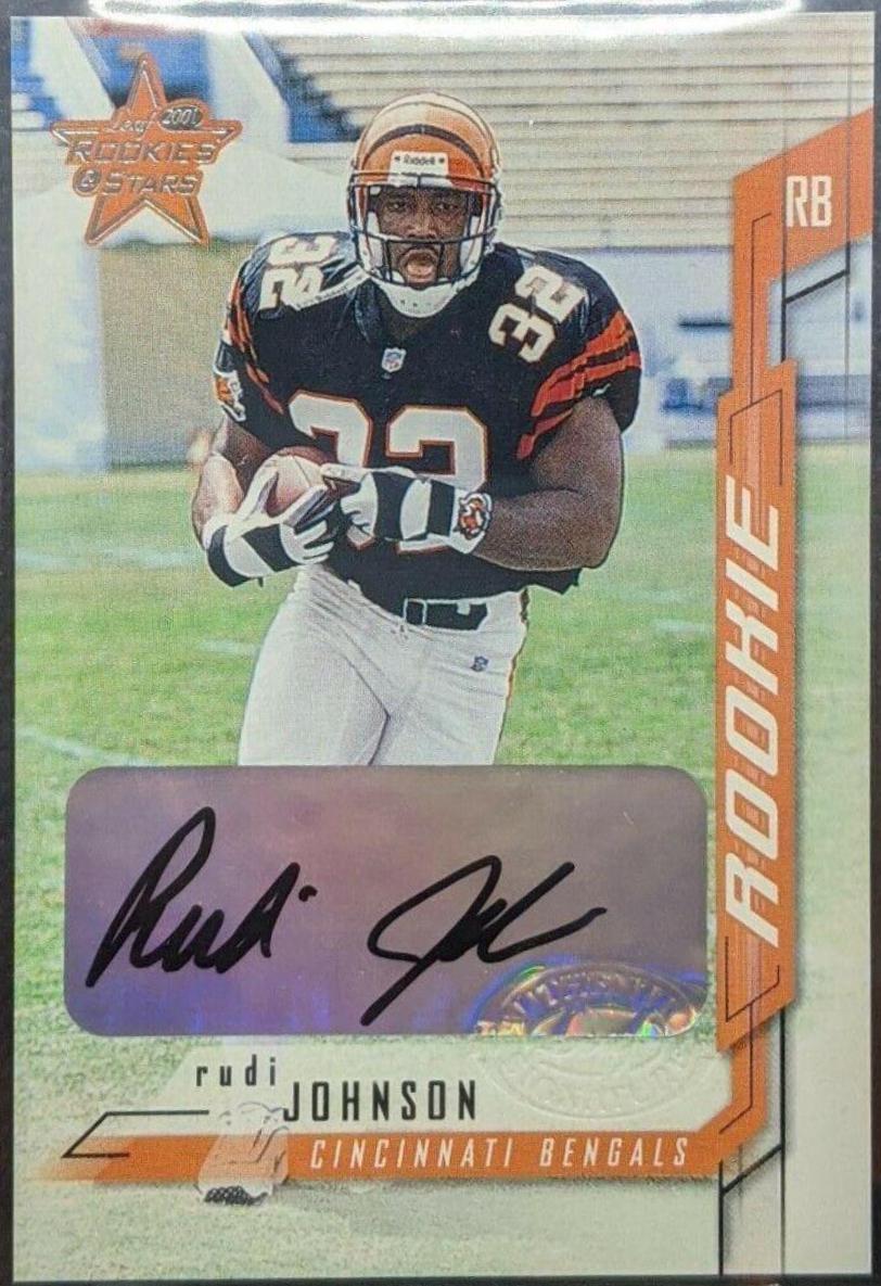 Rudi Johnson [Autograph] #106