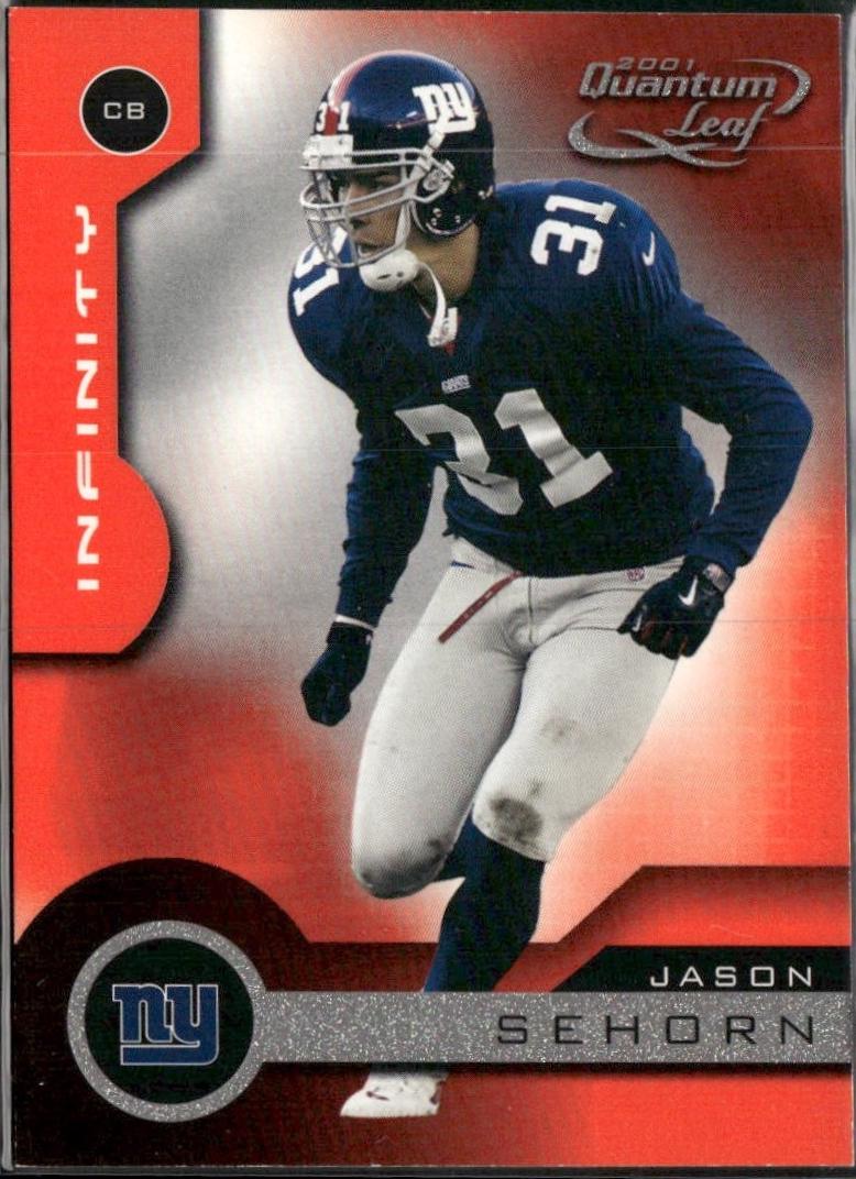 Jason Sehorn [Infinity Red] #122