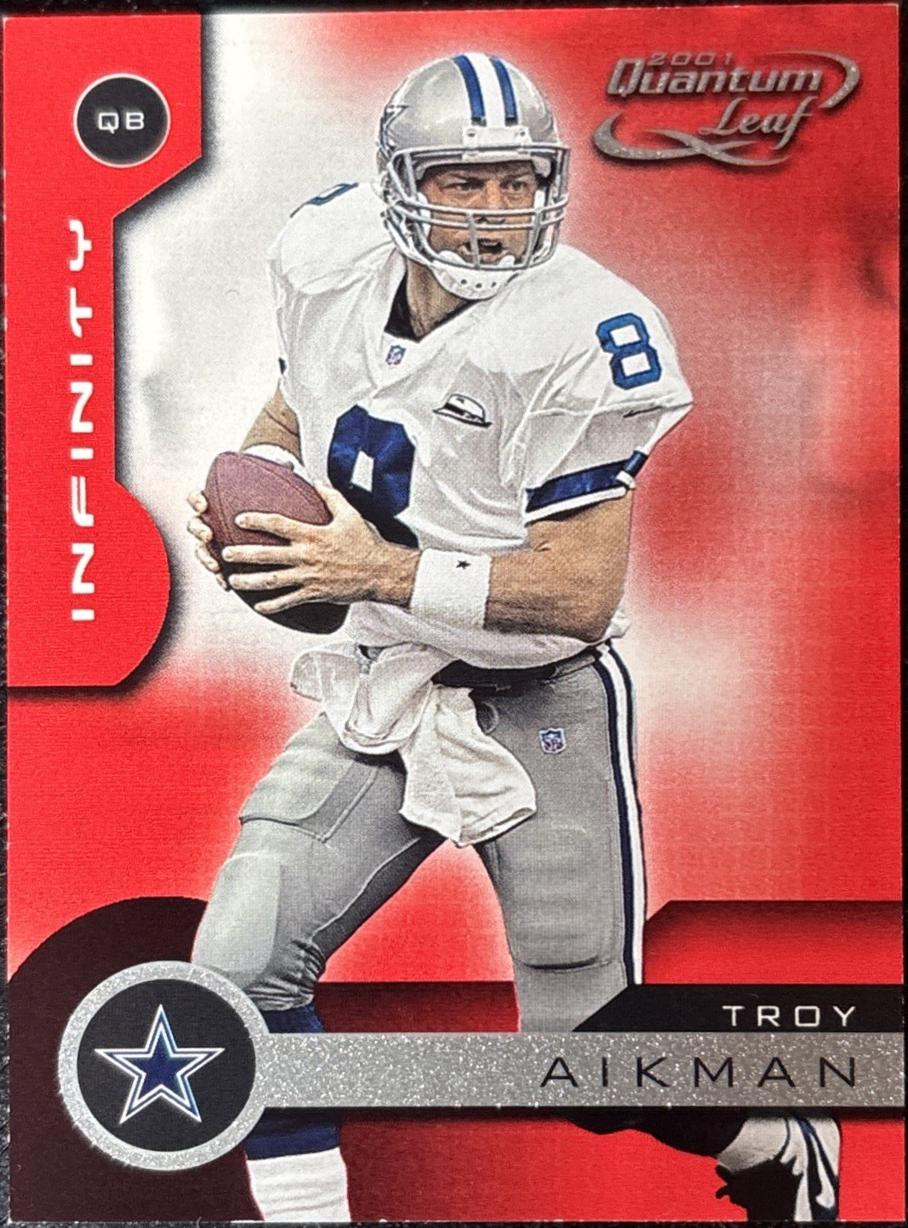 Troy Aikman [Infinity Red] #56