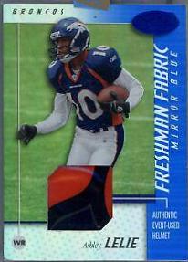 Ashley Lelie [Mirror Blue Jersey] #117