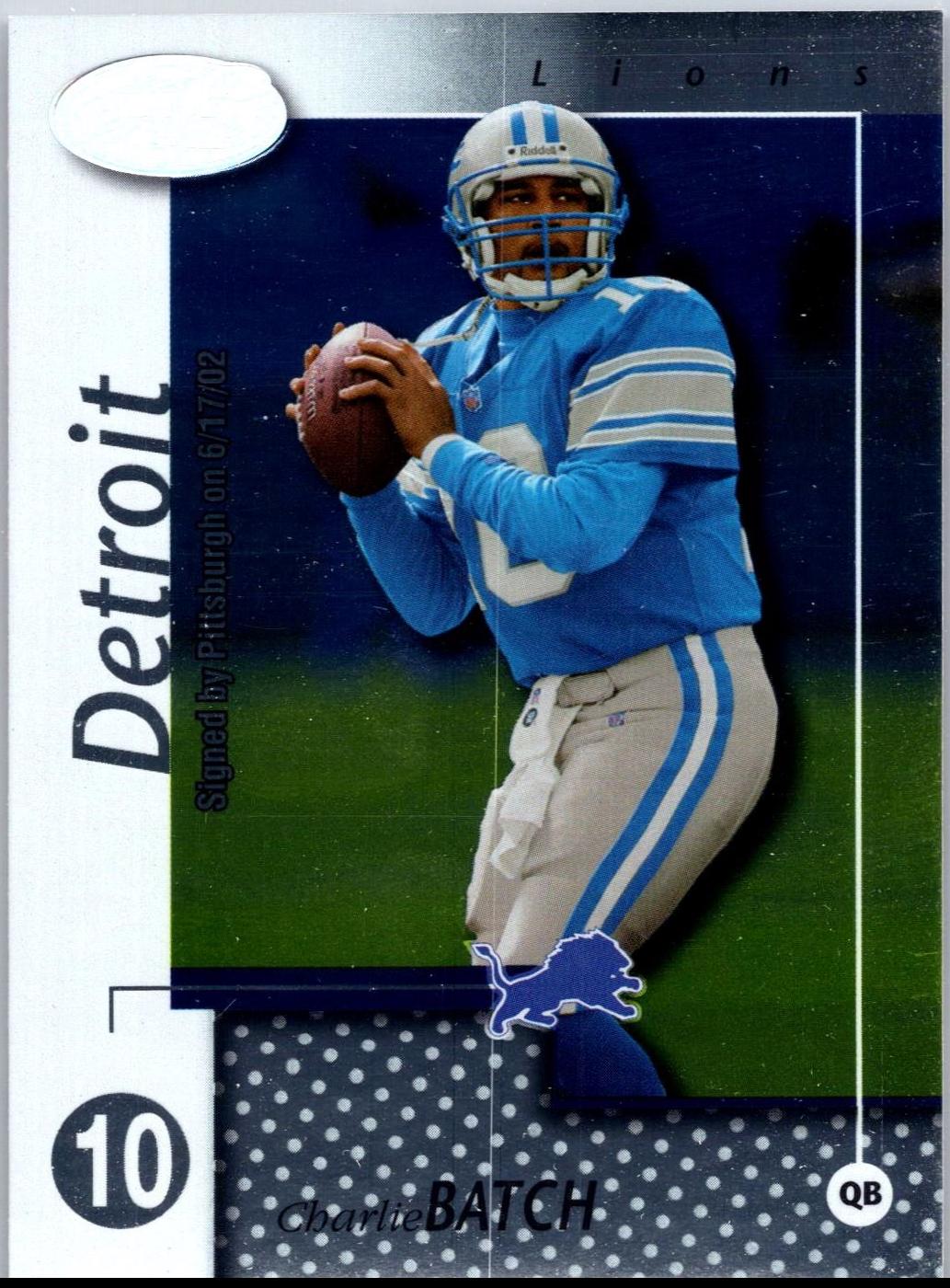 Charlie Batch #30