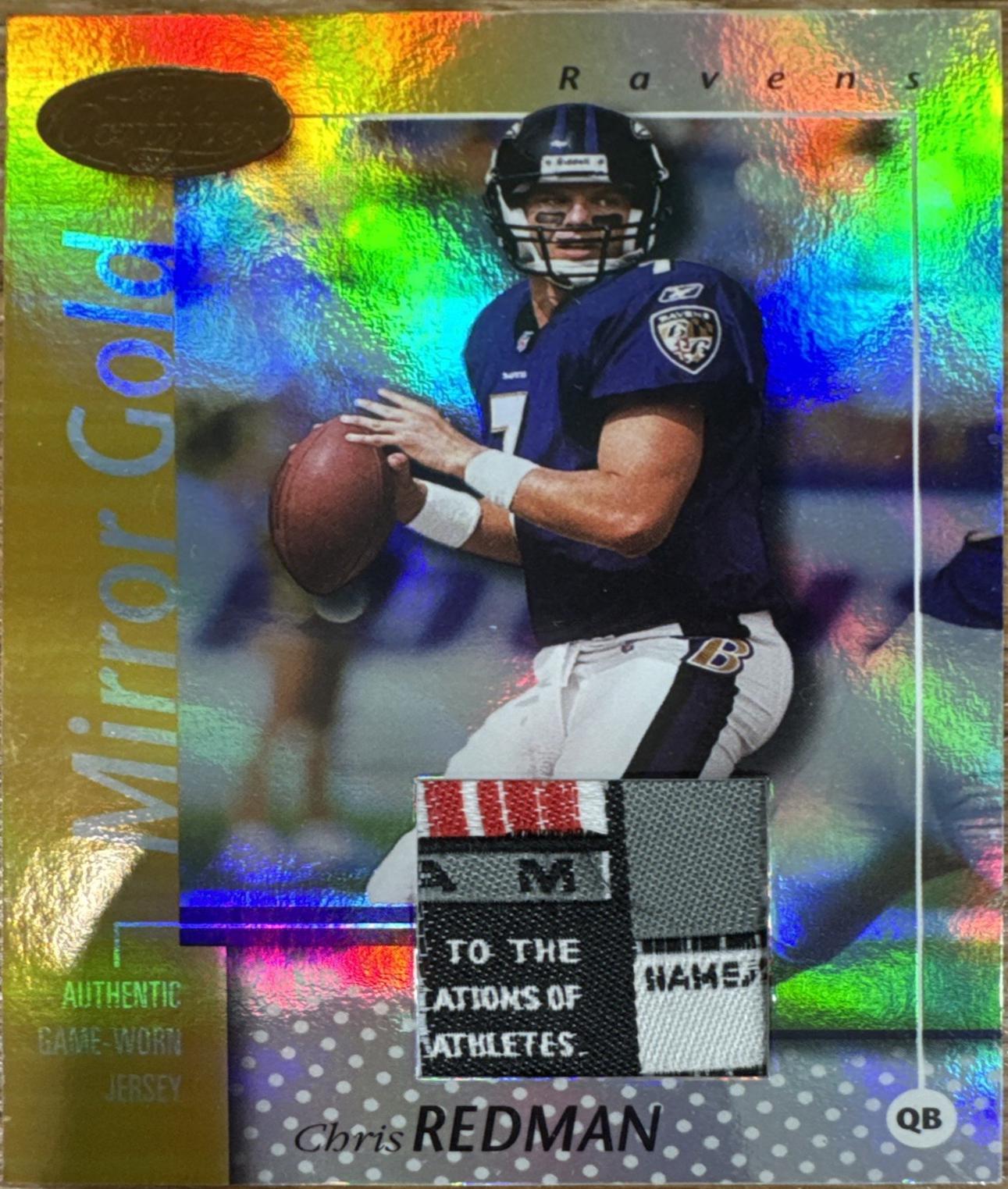 Chris Redman [Mirror Gold Jersey] #5