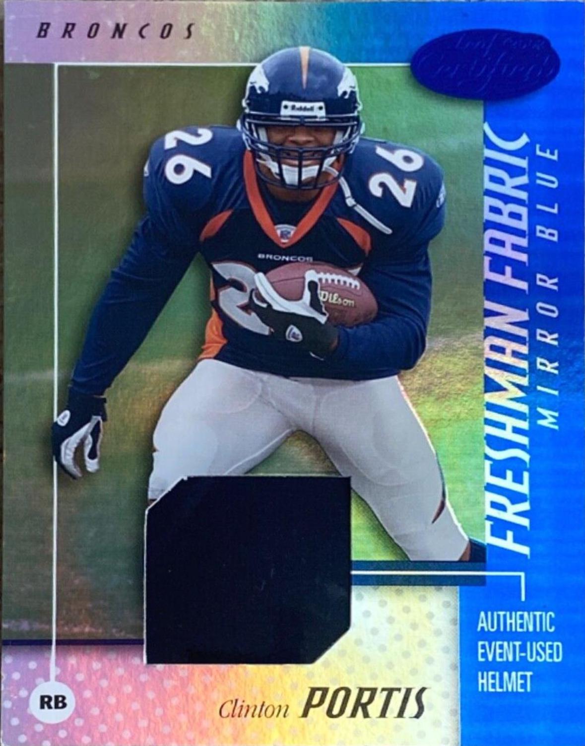 Clinton Portis [Mirror Blue Jersey] #121