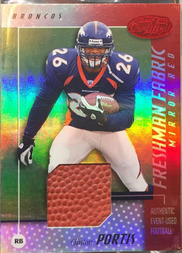 Clinton Portis [Mirror Red Jersey] #121