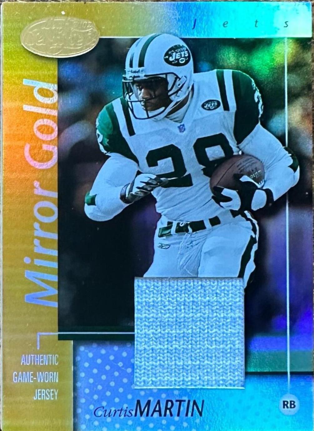 Curtis Martin [Mirror Gold Jersey] #62
