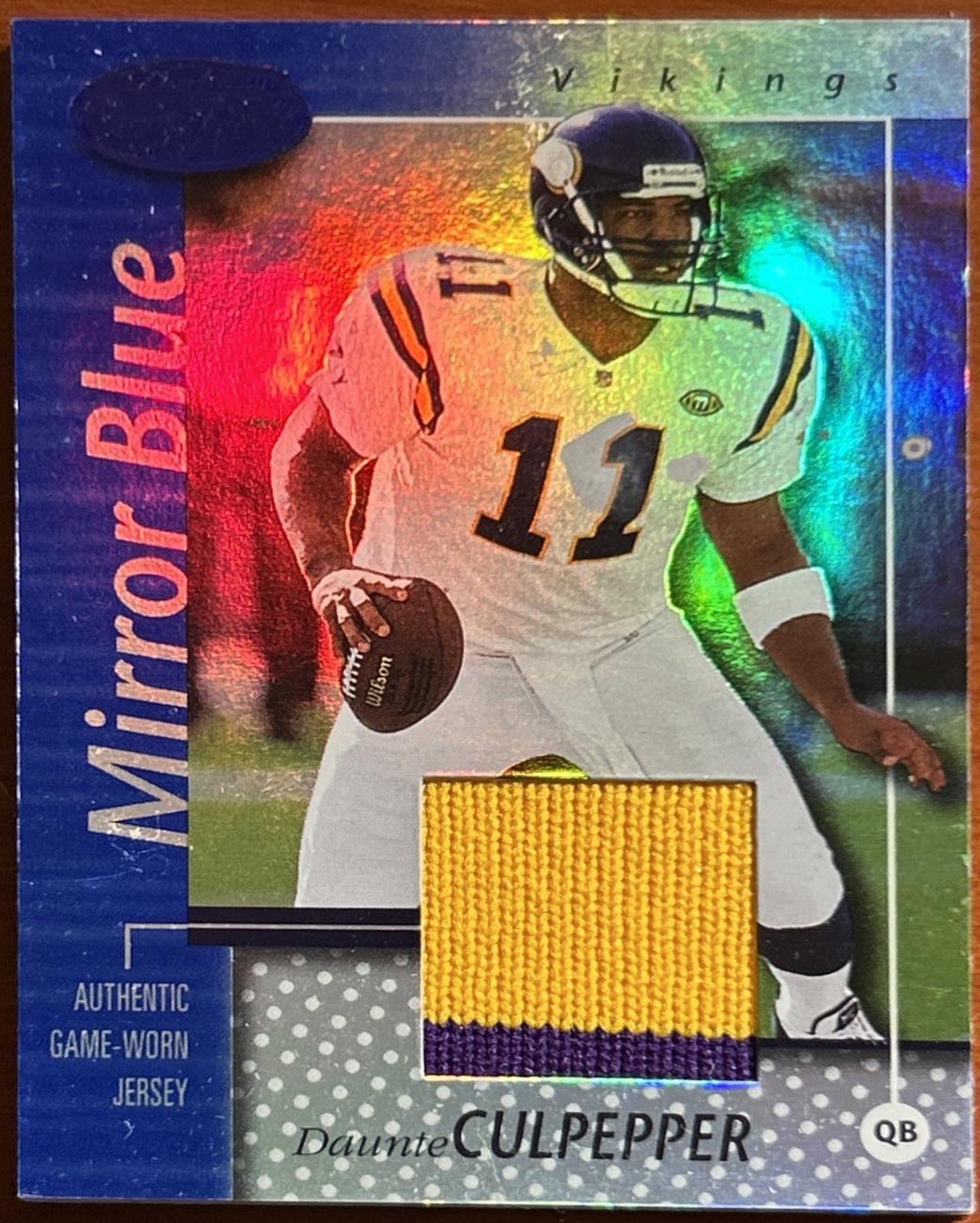 Daunte Culpepper [Mirror Blue Jersey] #49
