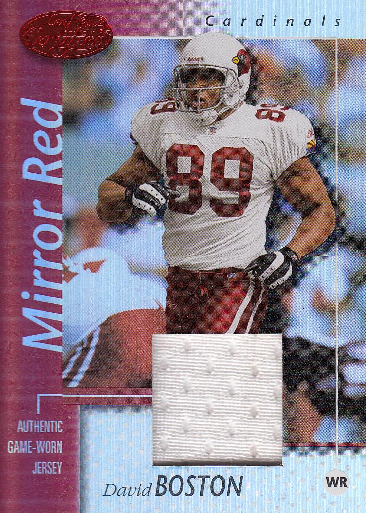 David Boston [Mirror Red Jersey] #1