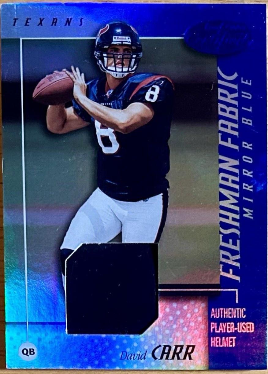 David Carr [Mirror Blue Jersey] #104