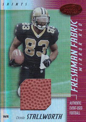 Donte Stallworth [Mirror Red Jersey] #127