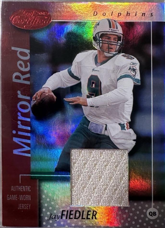 Jay Fiedler [Mirror Red Jersey] #44