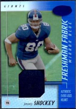 Jeremy Shockey [Mirror Blue Jersey] #126