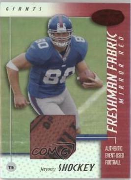 Jeremy Shockey [Mirror Red Jersey] #126