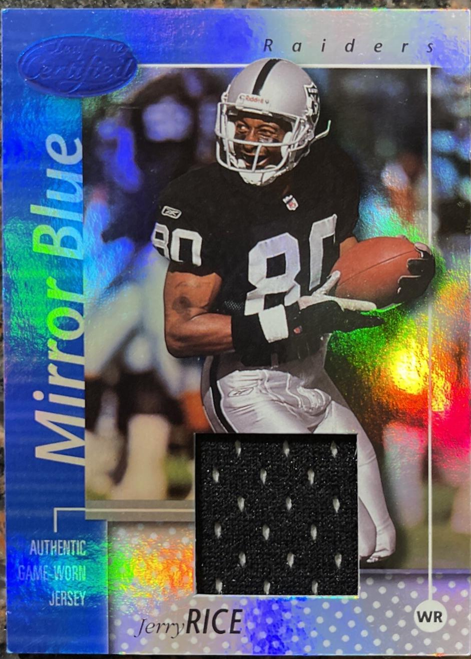 Jerry Rice [Mirror Blue Jersey] #68