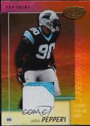 Julius Peppers [Mirror Gold Jersey] #120