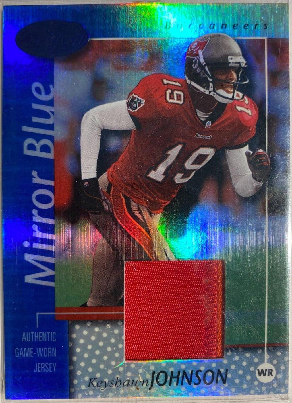 Keyshawn Johnson [Mirror Blue Jersey] #90