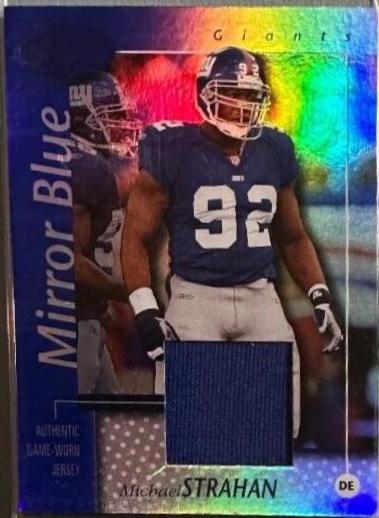 Michael Strahan [Mirror Blue Jersey] #59