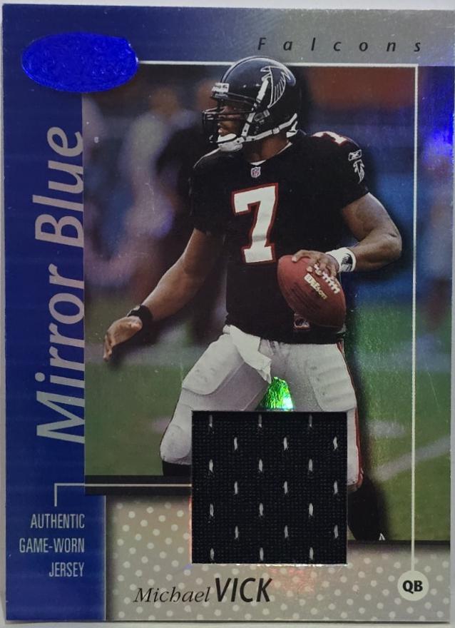 Michael Vick [Mirror Blue Jersey] #3