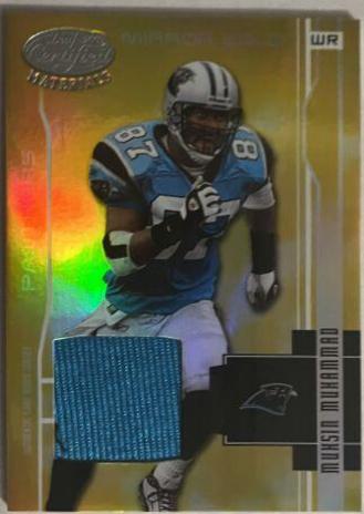 Muhsin Muhammad [Mirror Gold Jersey] #11