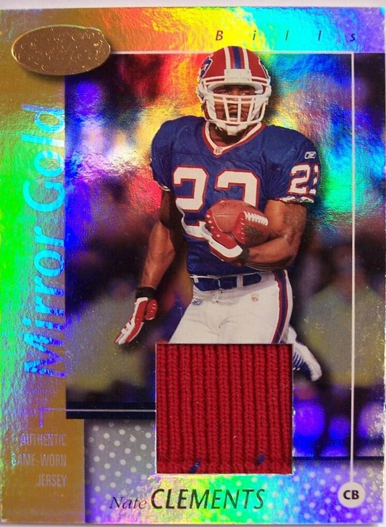 Nate Clements [Mirror Gold Jersey] #9