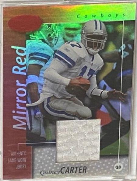Quincy Carter [Mirror Red Jersey] #22