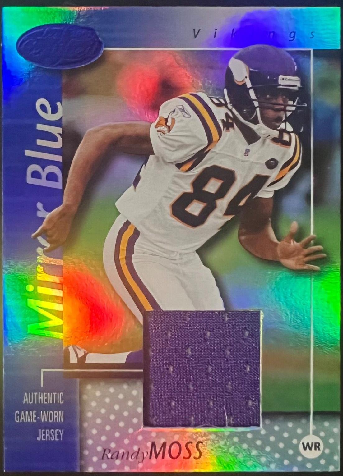 Randy Moss [Mirror Blue Jersey] #50