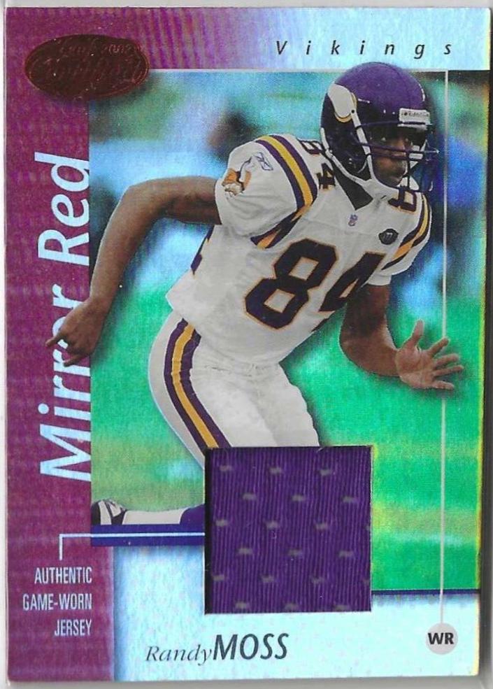 Randy Moss [Mirror Red Jersey] #50