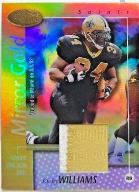 Ricky Williams [Mirror Gold Jersey] #56