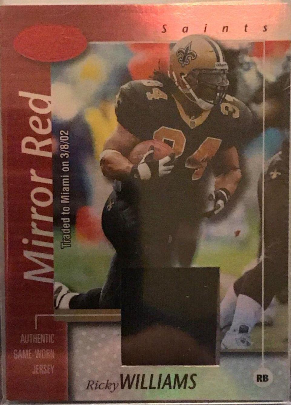 Ricky Williams [Mirror Red Jersey] #56