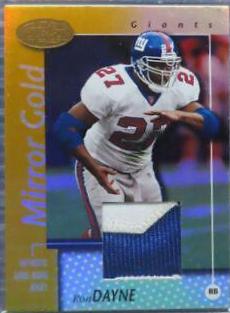 Ron Dayne [Mirror Gold Jersey] #57