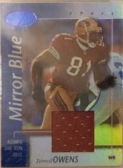 Terrell Owens [Mirror Blue Jersey] #81