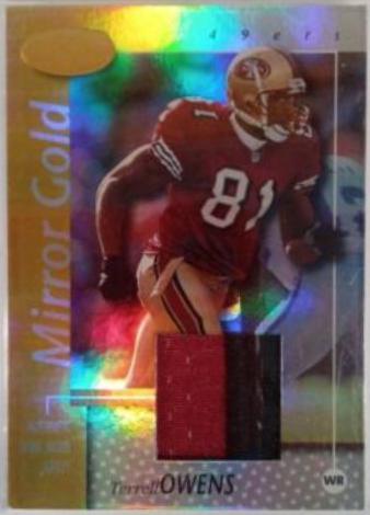 Terrell Owens [Mirror Gold Jersey] #81