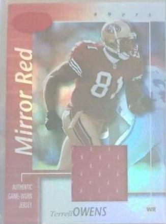 Terrell Owens [Mirror Red Jersey] #81