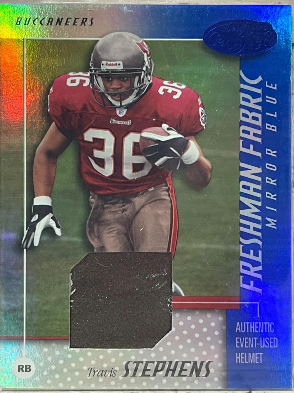 Travis Stephens [Mirror Blue Jersey] #128