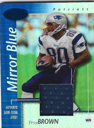 Troy Brown [Mirror Blue Jersey] #54