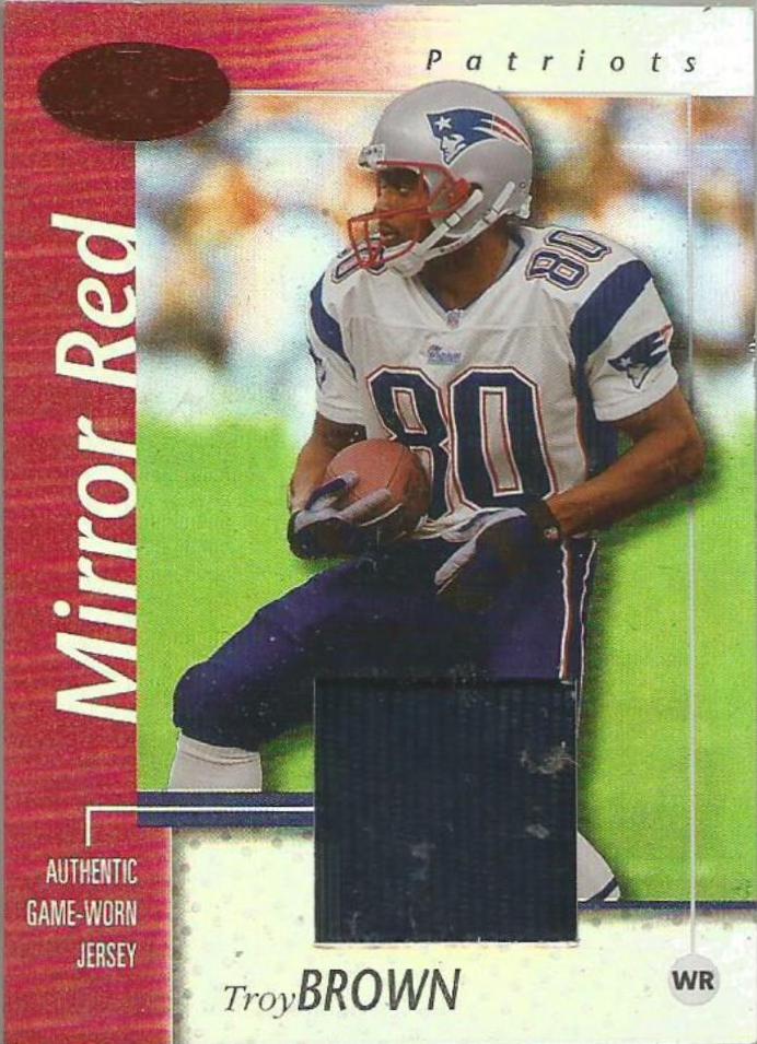 Troy Brown [Mirror Red Jersey] #54