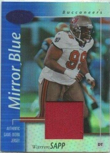Warren Sapp [Mirror Blue Jersey] #92