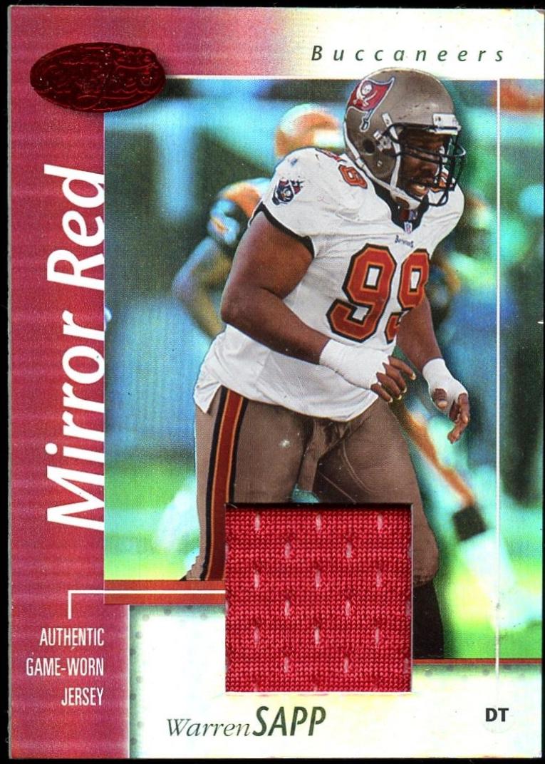 Warren Sapp [Mirror Red Jersey] #92