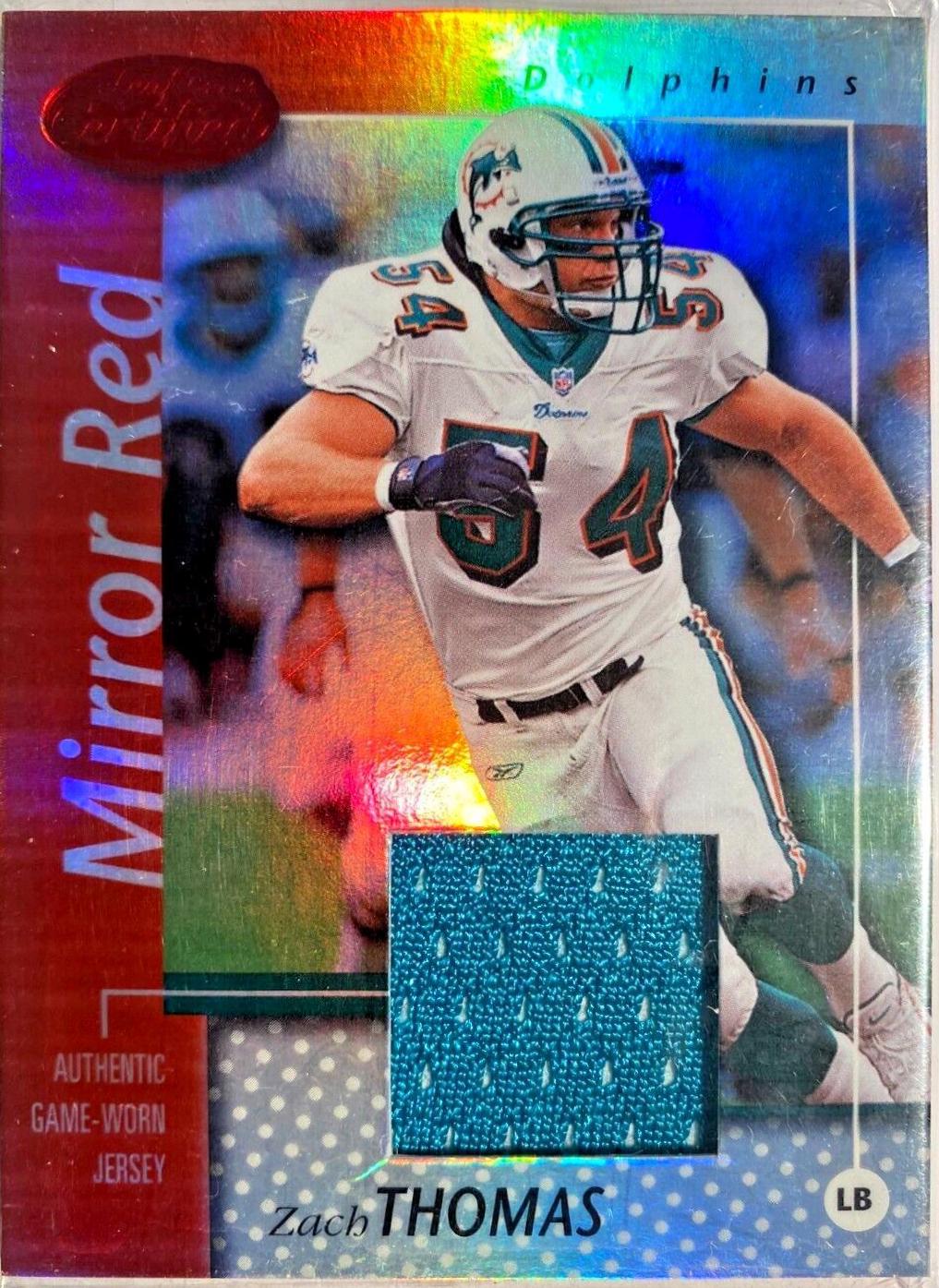 Zach Thomas [Mirror Red Jersey] #46