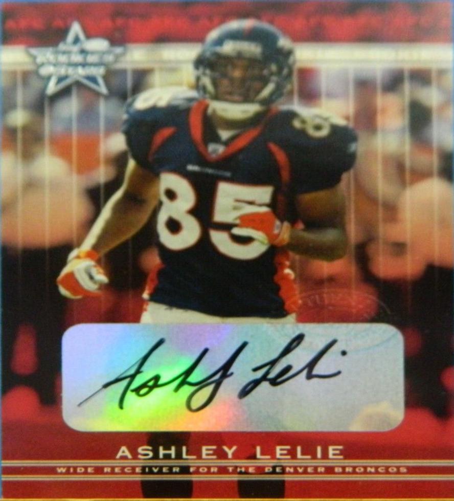 Ashley Lelie [Autograph] #123