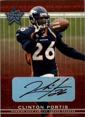 Clinton Portis [Autograph] #154