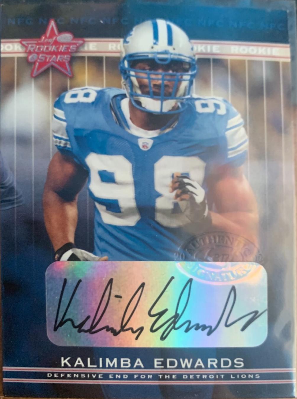 Kalimba Edwards [Autograph] #205