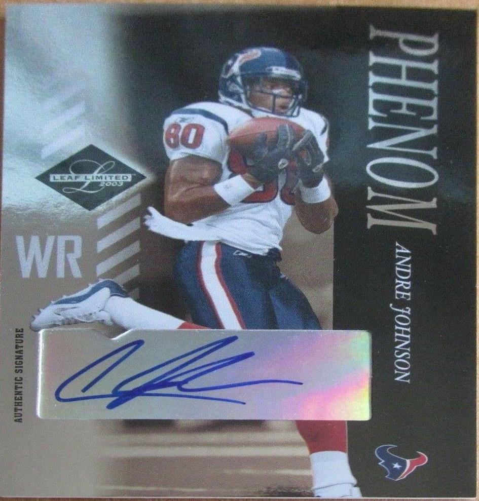 Andre Johnson [Autograph] #145