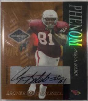 Anquan Boldin [Autograph Bronze Spotlight] #147
