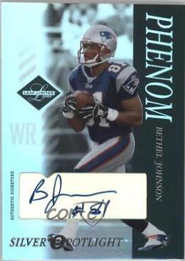 Bethel Johnson [Autograph Silver Spotlight] #148